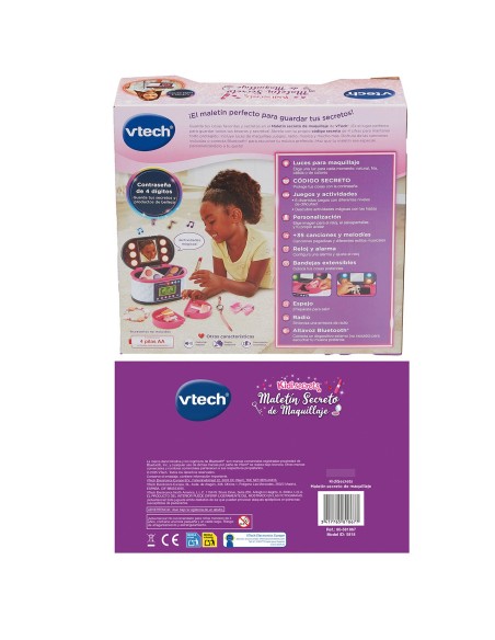 KidiSecrets Maletín secreto de maquillaje Negro 80-581822 V-TECH