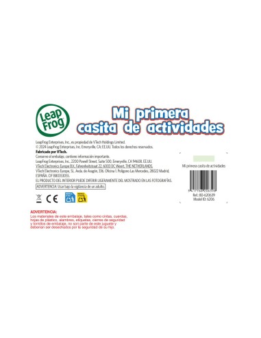 Mi primera casita de actividades 80-620639 LEAP FROG