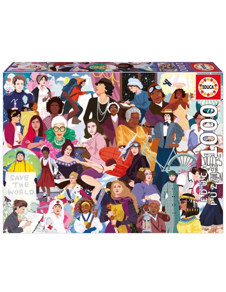 Puzzle 1000 Mujeres Emblemáticas 20556 EDUCA