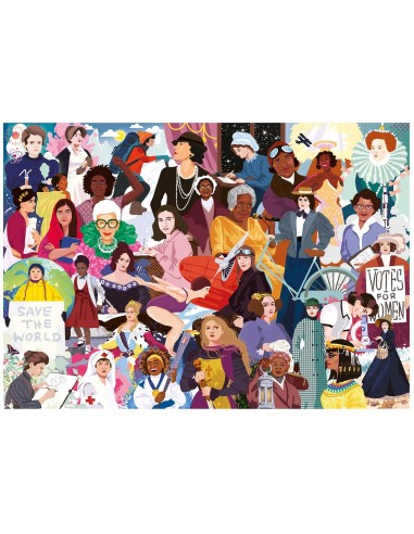 Puzzle 1000 Mujeres Emblemáticas 20556 EDUCA