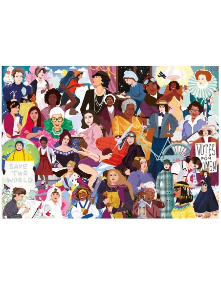 Puzzle 1000 Mujeres Emblemáticas 20556 EDUCA