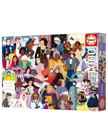 Puzzle 1000 Mujeres Emblemáticas 20556 EDUCA