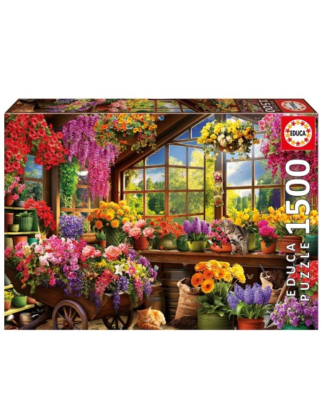 Puzzle 1500 Cabaña de jardín 20567 EDUCA
