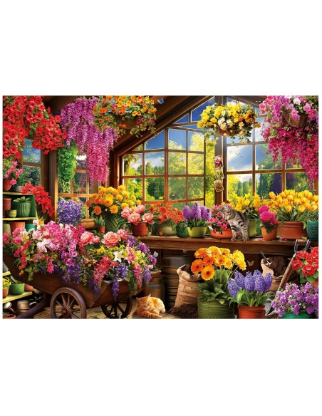 Puzzle 1500 Cabaña de jardín 20567 EDUCA