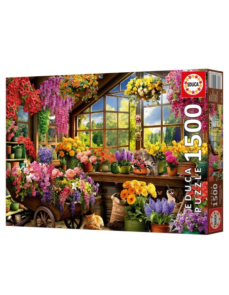 Puzzle 1500 Cabaña de jardín 20567 EDUCA