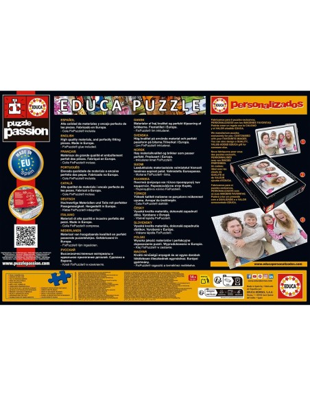 Puzzle 1500 Enamorados en París 20569 EDUCA