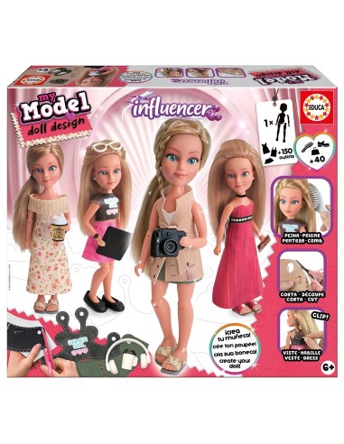 My Model Doll Design Influencer 20650 EDUCA