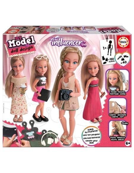 My Model Doll Design Influencer 20650 EDUCA