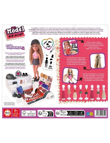 My Model Doll Design Influencer 20650 EDUCA
