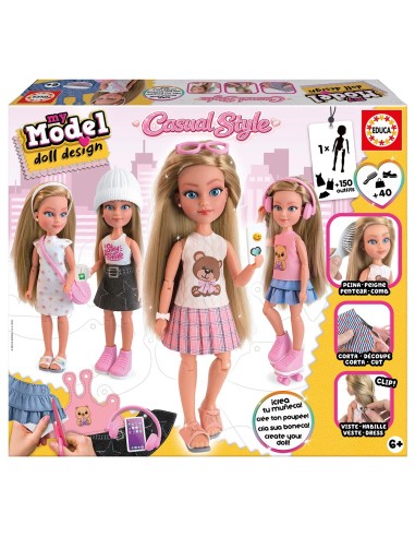 My Model Doll Design Casual Refresh 20652 EDUCA