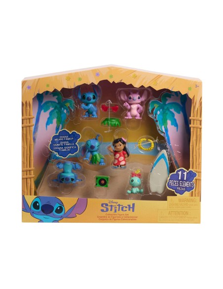 Set 6 figuras coleccionables Stitch 46112 DISNEY JUST PLAY