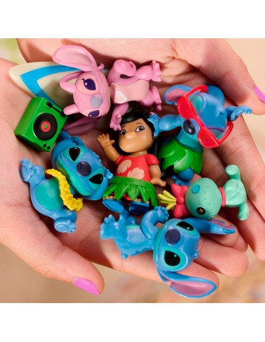 Set 6 figuras coleccionables Stitch 46112 DISNEY JUST PLAY