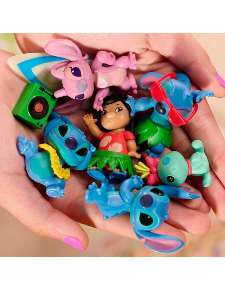 Set 6 figuras coleccionables Stitch 46112 DISNEY JUST PLAY