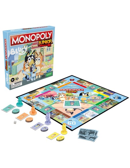 Monopoly Junior Bluey F5687 BLUEY MONOPOLY