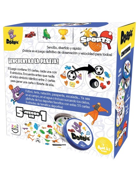 Dobble Sports DOBSPO07ES ASMODEE