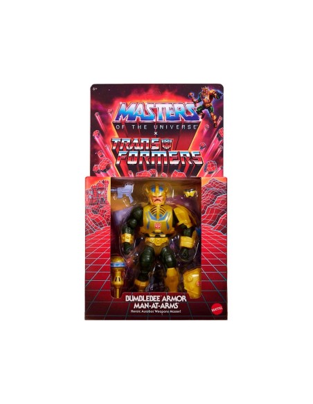 Figura Transformers Man-At-Arms JGT17 MASTERS OF THE UNIVERSE MATTEL