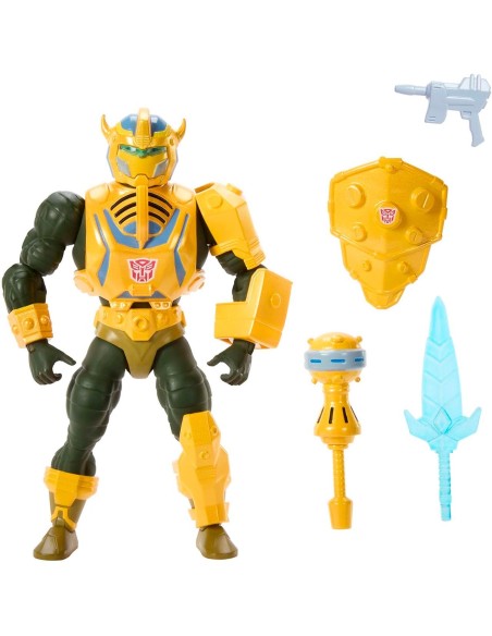 Figura Transformers Man-At-Arms JGT17 MASTERS OF THE UNIVERSE MATTEL