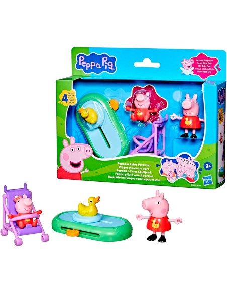 Peppa y Evie Van al Parque G0528 PEPPA PIG HASBRO