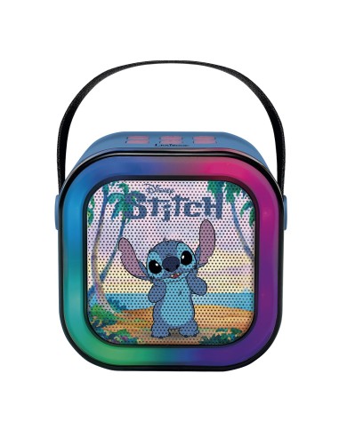 Karaoke Stitch con micrófono BTC020D DISNEY LEXIBOOK