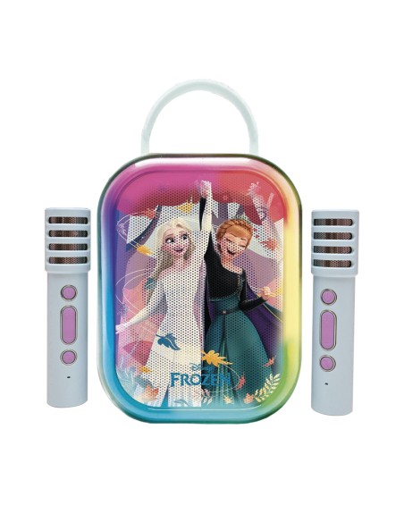 Karaoke Frozen con micrófonos BTC030FZ DISNEY LEXIBOOK