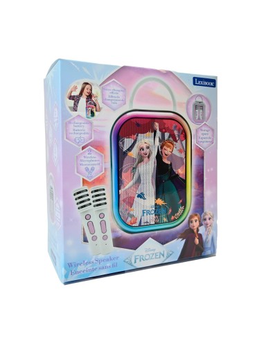 Karaoke Frozen con micrófonos BTC030FZ DISNEY LEXIBOOK