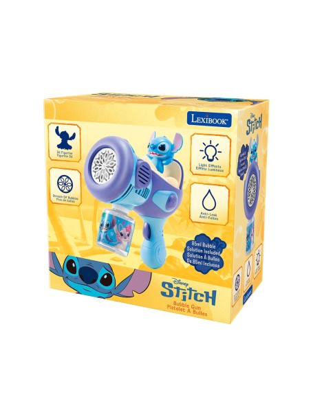 Pistola de burbujas Stitch PRB30D STITCH LEXIBOOK