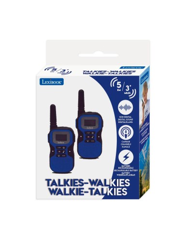 Walkie Talkies alcance 5 km TW60 LEXIBOOK