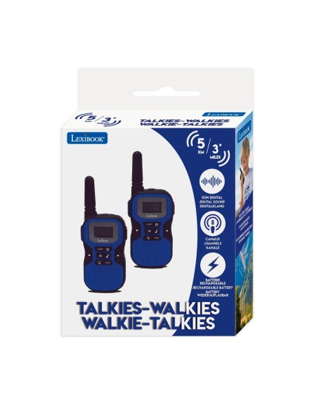 Walkie Talkies alcance 5 km TW60 LEXIBOOK