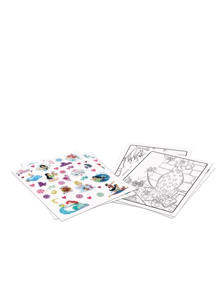 Libro para Colorear y Stickers 04-0202 DINEY PRINCESS CRAYOLA