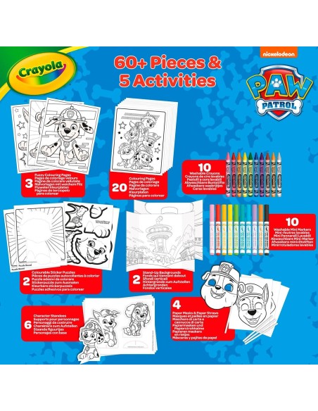 Super Set Actividades 04-2940 PAW PATROL CRAYOLA