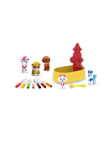 Washimals Set 5 mascotas con Bañera Boca de Incendios 74-0291 PAW PATROL CRAYOLA