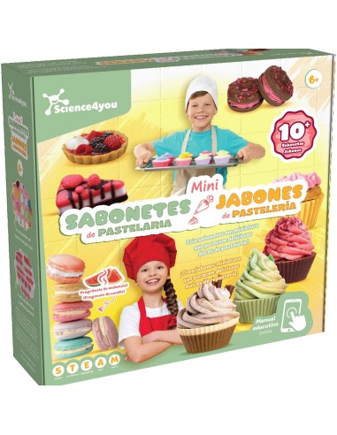 Mini Jabones de Pastelería 80005260 SCIENCE4YOU