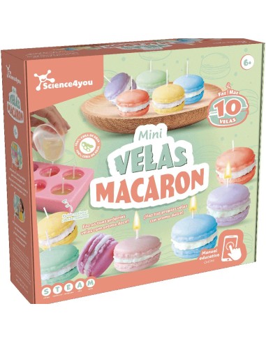Mini Velas Macaron 80005261 SCIENCE4YOU
