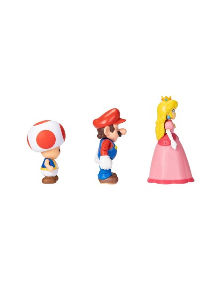 Pack 3 figuras 10 cm 420074 SUPER MARIO JAKKS PACIFIC