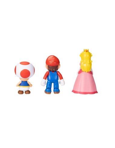Pack 3 figuras 10 cm 420074 SUPER MARIO JAKKS PACIFIC