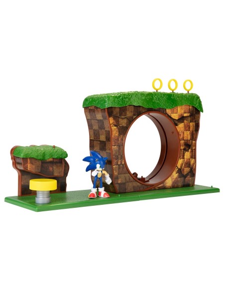 Pllayset colina verde con figura Sonic 403934-RF2 SONIC JAKKS PACIFIC