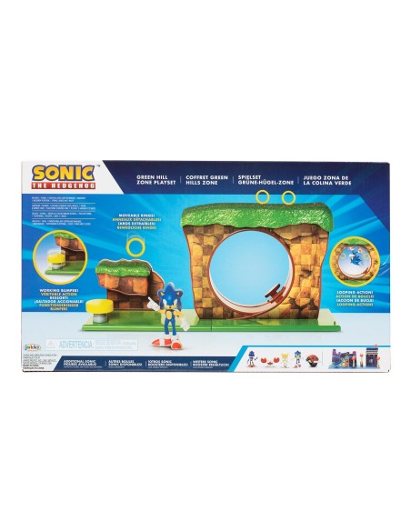 Pllayset colina verde con figura Sonic 403934-RF2 SONIC JAKKS PACIFIC