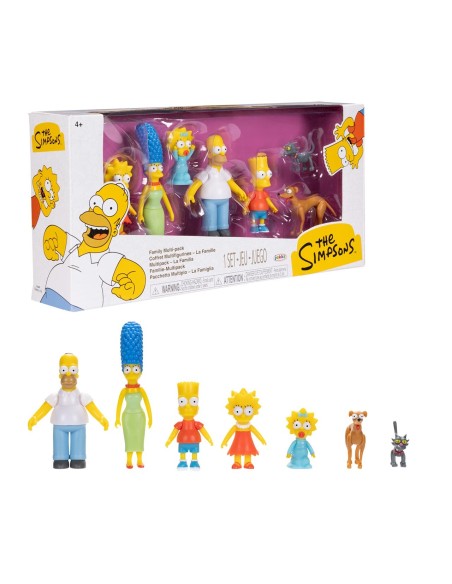 Multipack de figuras de 6 cm Serie 1 175394 THE SIMPSONS JAKKS PACIFIC