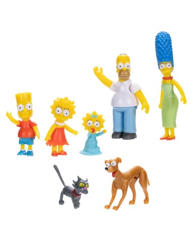 Multipack de figuras de 6 cm Serie 1 175394 THE SIMPSONS JAKKS PACIFIC