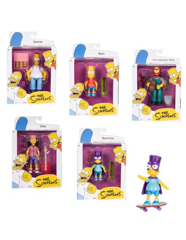 Surtido de figuras de 13 cm Serie 1 175404 THE SIMPSONS JAKKS PACIFIC