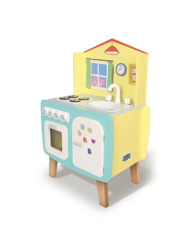 Cocina de madera 913D00074 PEPPA PIG DEQUBE