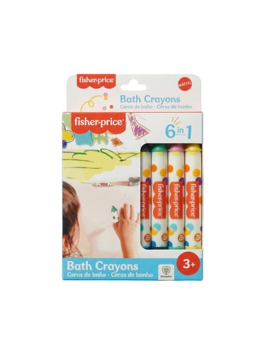 Pack 6 ceras de baño 920D00302 FISHER PRICE DEQUBE