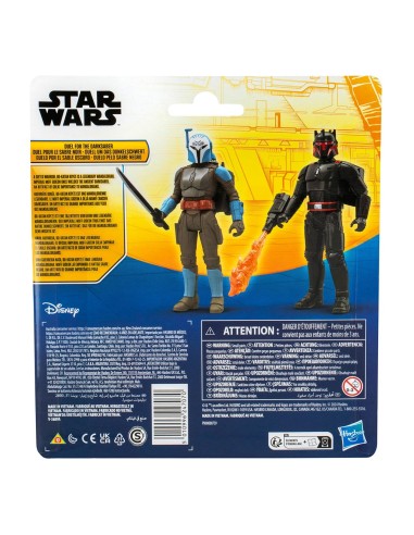 Pack 2 figuras Moff Gideon y Bo-Katan Kryze F9376 STAR WARS HASBRO