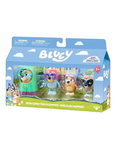 Pack 4 Figuras Abuelitas 18917 BLUEY MOOSE