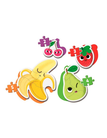 My First Puzzle Frutas y Verduras 20815 CLEMENTONI
