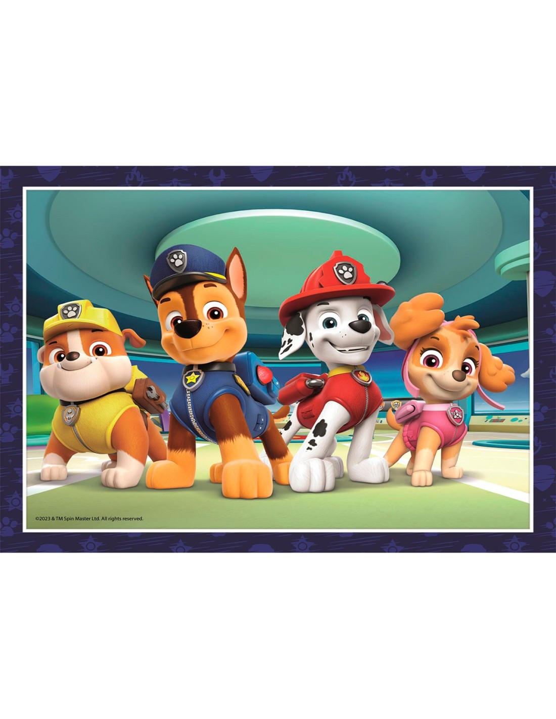 Puzzle Progresivo 4 en 1 Patrulla Canina 21513 | PAW PATROL CLEMENTONI ...