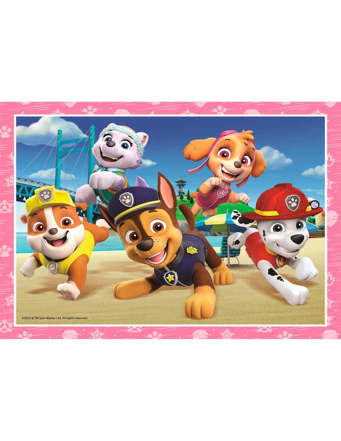 Puzzle Progresivo 4 en 1 Patrulla Canina 21513 | PAW PATROL CLEMENTONI ...
