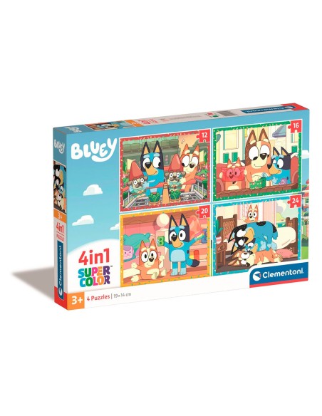 Puzzle Progresivo 4 en 1 Bluey 21530 BLUEY CLEMENTONI