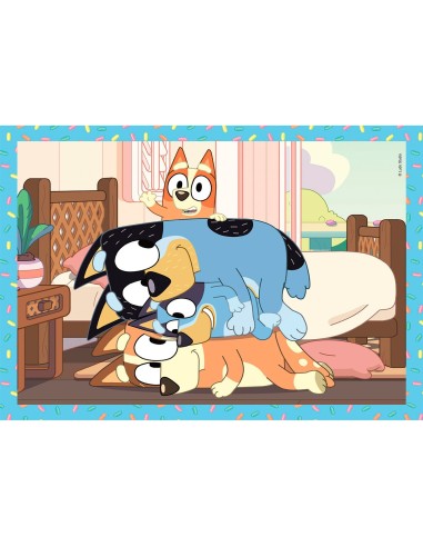 Puzzle Progresivo 4 en 1 Bluey 21530 BLUEY CLEMENTONI