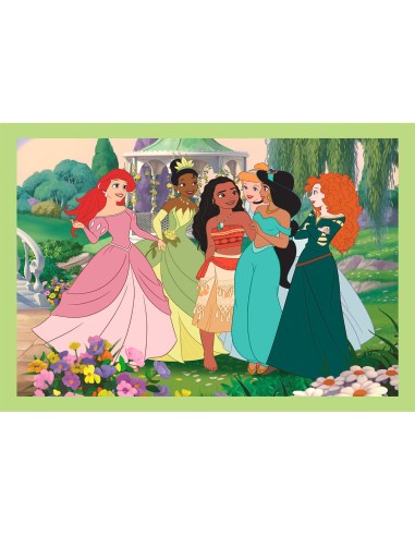 Puzzle Progresivo 4 en 1 Princesas Disney 21746 | DISNEY CLEMENTONI ...